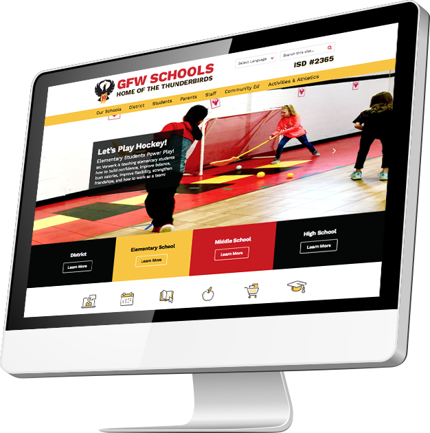 GFW Schools Website Design