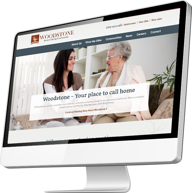 woodstone senior living website