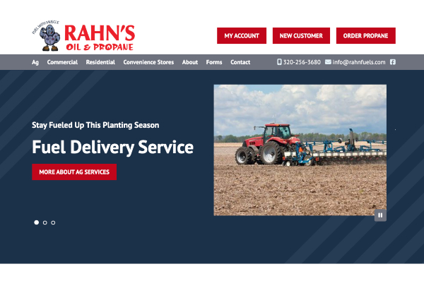 rahns oil and propane website