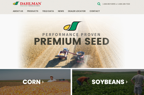 dahlman seed website