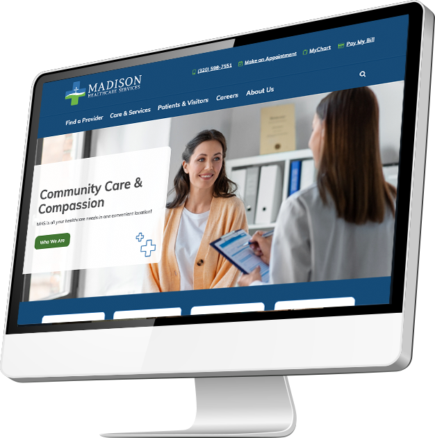 Madison Healthcare website