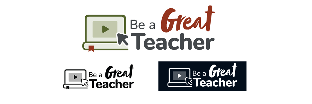 be a great teacher logos 