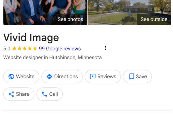 Vivid Image Google Business Profile 2025