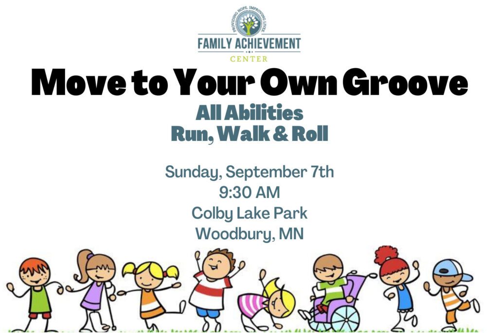 show our support to Family Achievement Center Move To Your Own Groove 5K