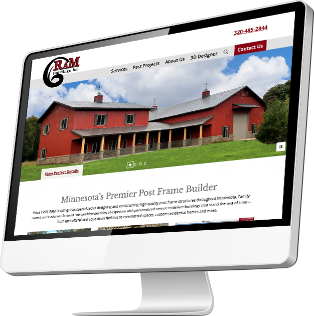 RAM Buildings website