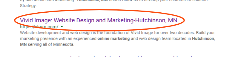 Yoast SEO snippet preview example